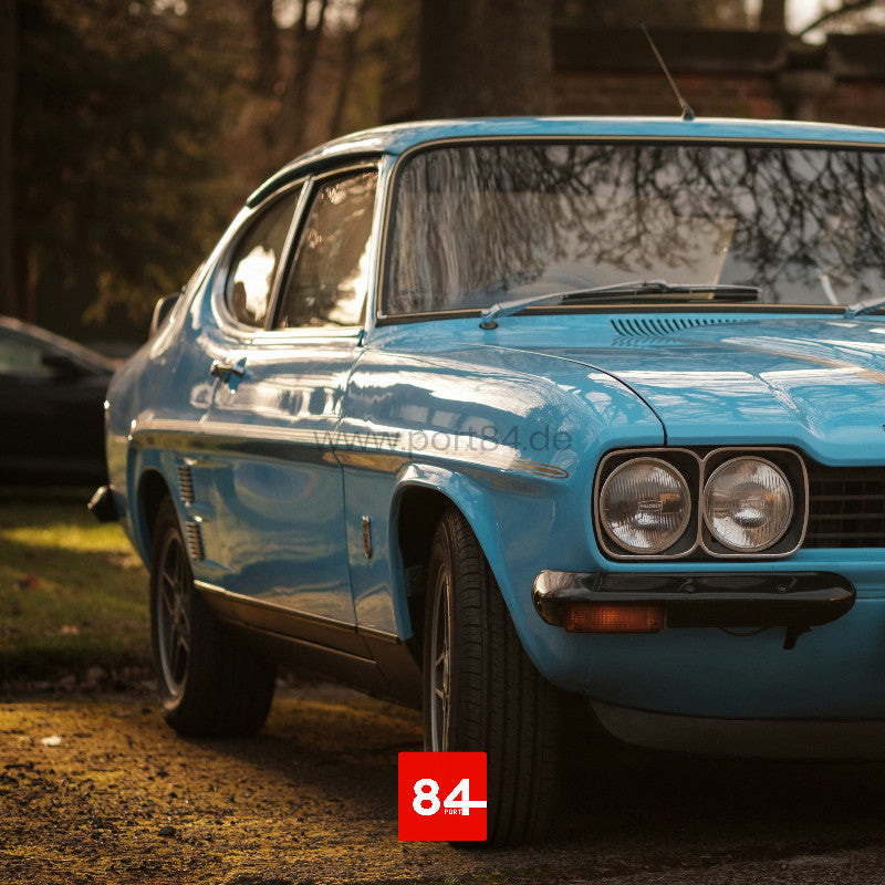 4x headlights Ford Capri MK1 MK2 MK3 OSI EU E-mark