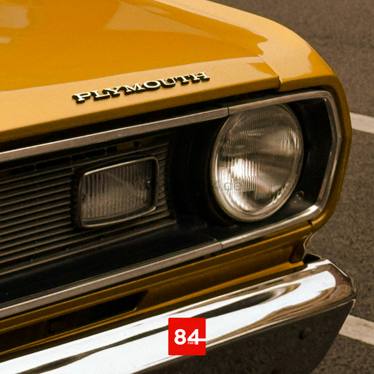 Plymouth Gran Fury Volare Duster Barracuda Cuda 2x headlights E-mark