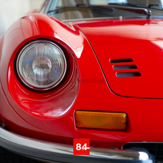 Ferrari Dino 206 246 330 365 GT GT4 GTS 2x headlights EU E-mark