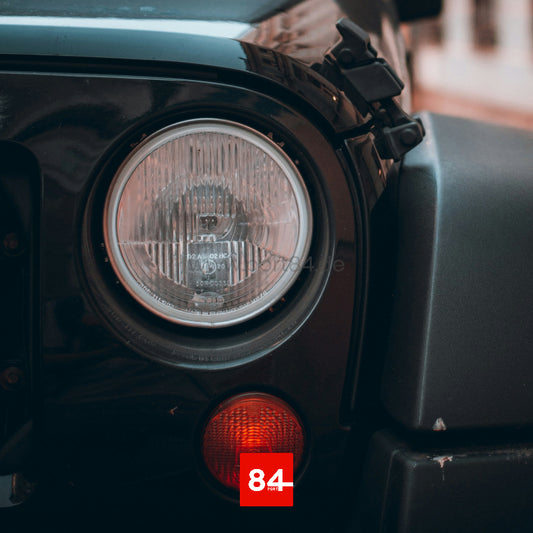 Jeep Cherokee SJ CJ Wagoneer US-Scheinwerfer Umrüstung mit E-Prüfzeichen