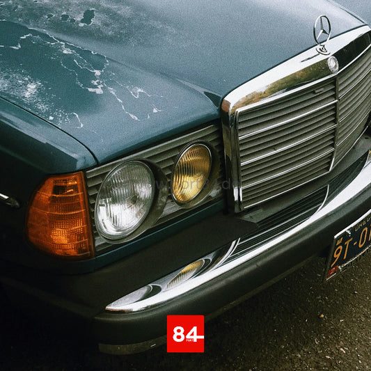 Mercedes W123 300 D TE C123 Scheinwerfer US EU E-Prüfzeichen Umrüstung